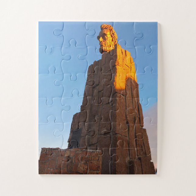 Abraham Lincoln Monument Wisconsin Jigsaw Puzzle (Vertical)