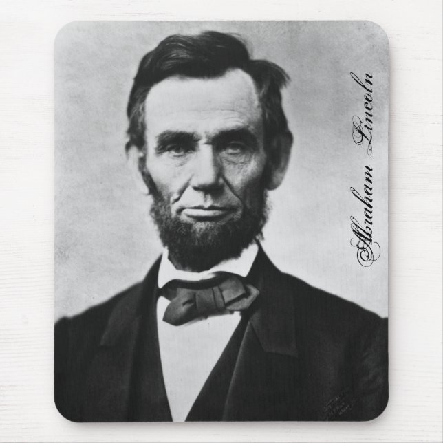 ABRAHAM LINCOLN MOUSE PAD (Front)