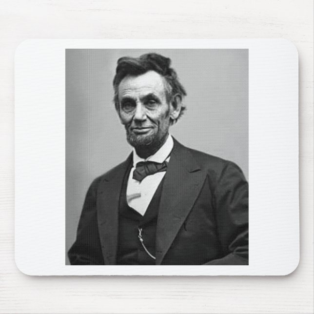 Abraham Lincoln Mouse Pad (Front)