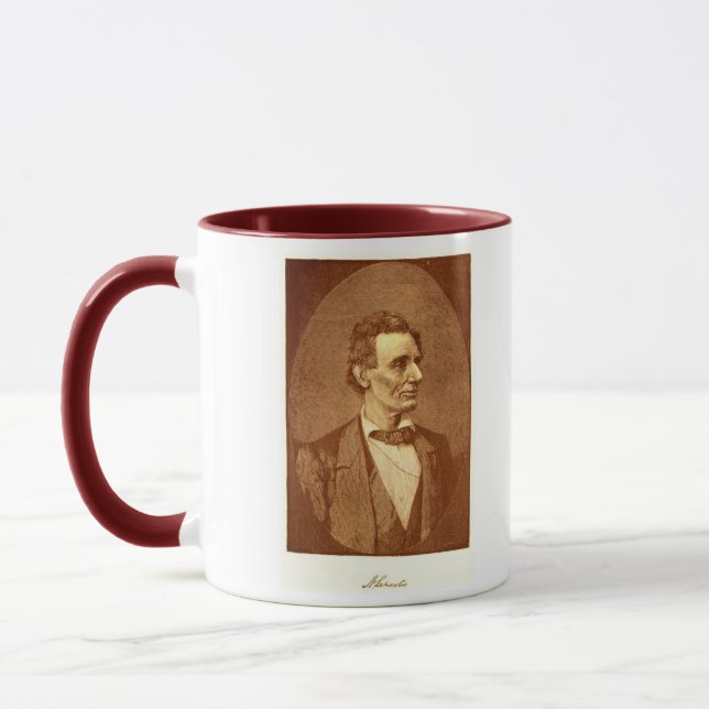Abraham Lincoln Mug (Left)