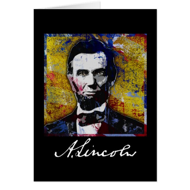 Abraham Lincoln - Painting (Front)