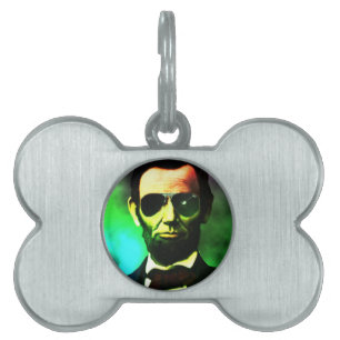 Abraham Lincoln Pet Tag