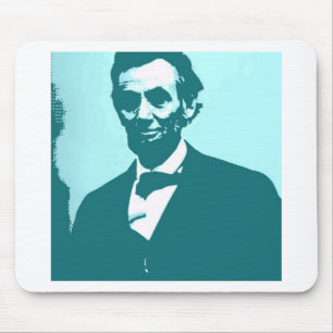 Abraham Lincoln Pop Art Mouse Pad