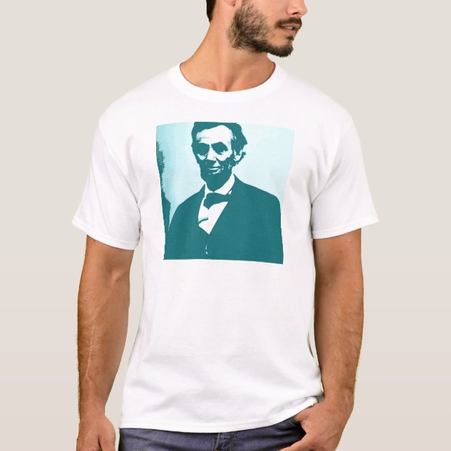 Abraham Lincoln Pop Art T-Shirt (Front)