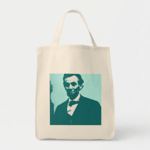 Abraham Lincoln Pop Art Tote Bag