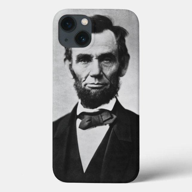 Abraham Lincoln Portrait Case-Mate iPhone Case (Back)