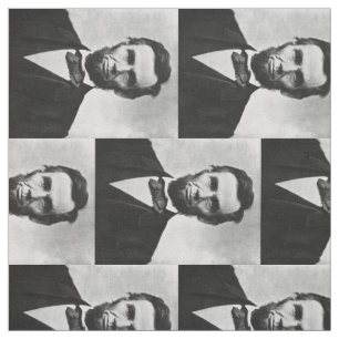 Abraham Lincoln Portrait Fabric
