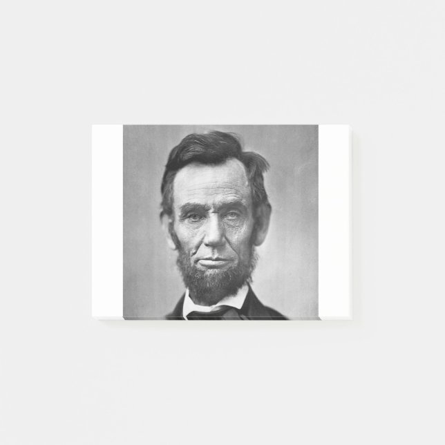 Abraham Lincoln Post-it Notes (Front)