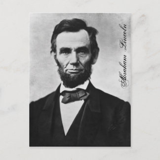 ABRAHAM LINCOLN POSTCARD