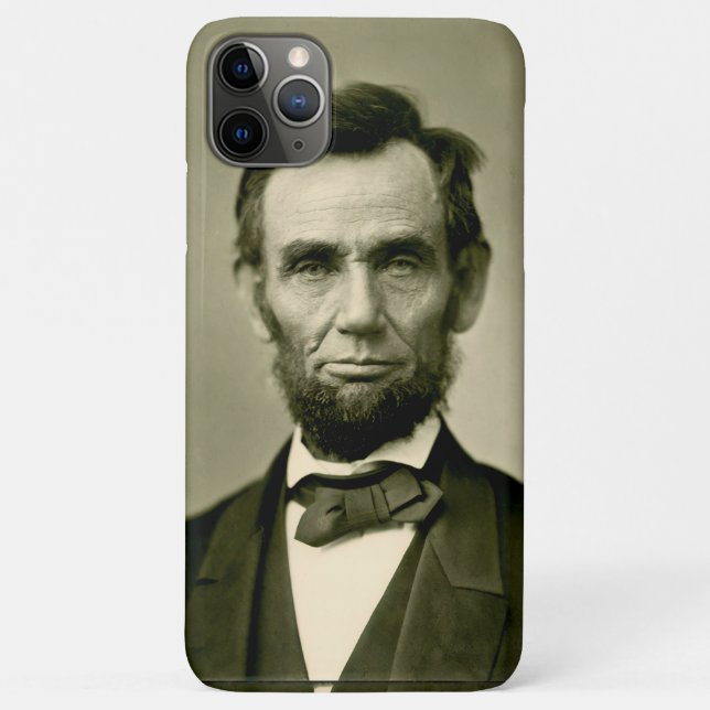 Abraham Lincoln president usa united states americ Case-Mate iPhone Case (Back)