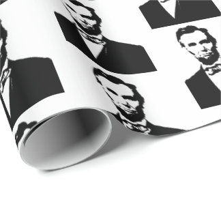 Abraham Lincoln President USA United States Wrapping Paper