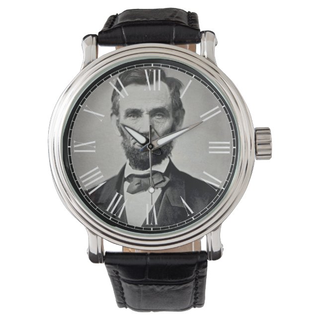 Abraham Lincoln President Vintage Watch (Front)