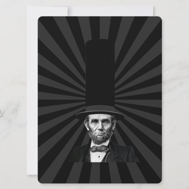 Abraham Lincoln Presidential Fashion Statement (Front)