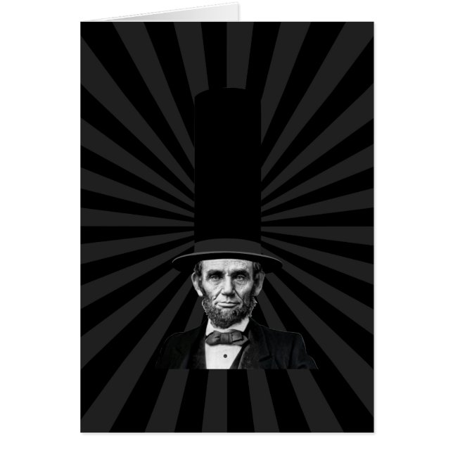 Abraham Lincoln Presidential Fashion Statement (Front)