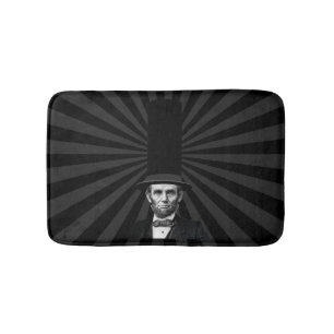 Abraham Lincoln Presidential Fashion Statement Bath Mat