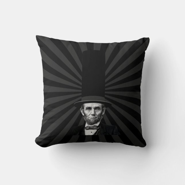 Abraham Lincoln Presidential Fashion Statement Cushion (Front)
