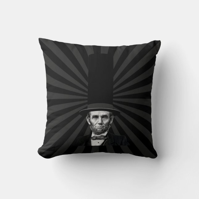 Abraham Lincoln Presidential Fashion Statement Cushion (Front)