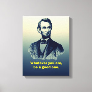 Abraham Lincoln Quote Canvas Print