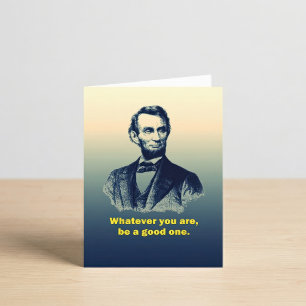 Abraham Lincoln Quote Card