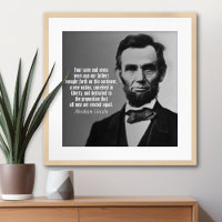 Abraham Lincoln Quote - Gettysburg Address