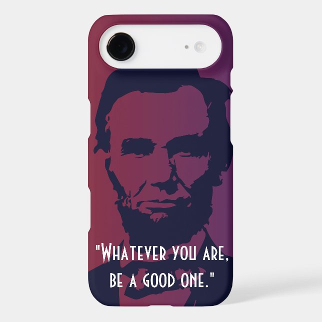 Abraham Lincoln Quotes iPhone 6 case (Back)