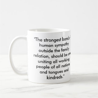Abraham Lincoln Socialist Quote Coffee Mug