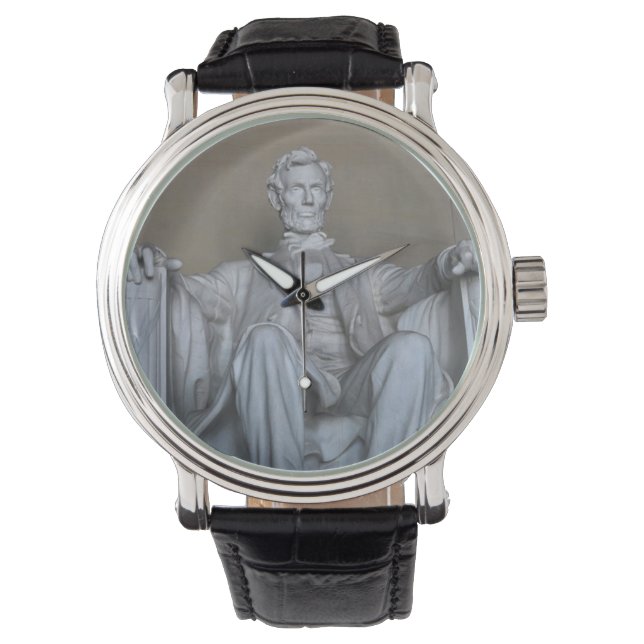 Abraham Lincoln statue Watch (Front)