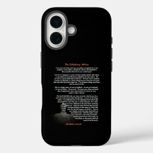 Abraham Lincoln - The Gettysburg Address iPhone 16 Case