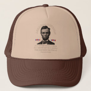Abraham Lincoln Trucker Hat