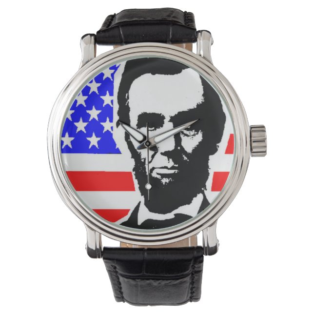 ABRAHAM LINCOLN-UNION  WATCH (Front)
