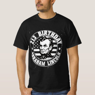 Abraham lincoln's 213th birthday T-Shirt