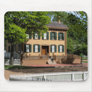 Abraham Lincoln's Home Mouse Pad