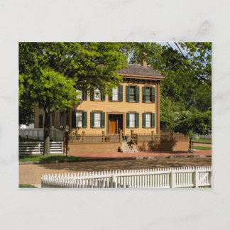 Abraham Lincoln's Home Postcard