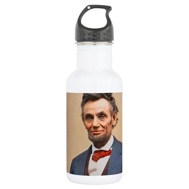 Abraham Lincolon 532 Ml Water Bottle (Front)