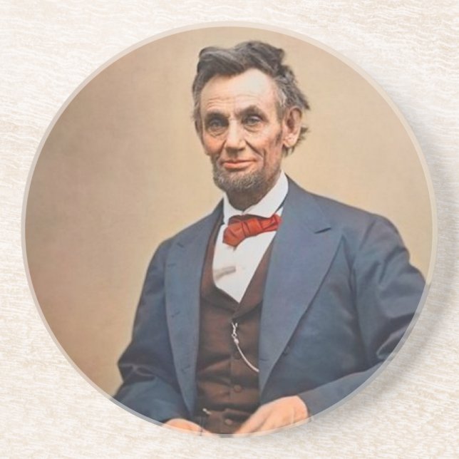 Abraham Lincolon Coaster (Front)