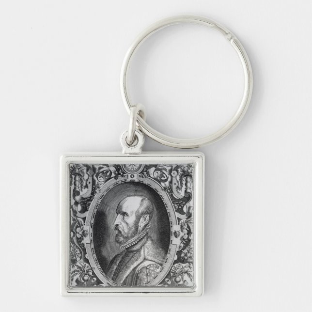 Abraham Ortelius Key Ring (Front)