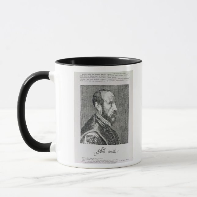 Abraham Ortelius Mug (Left)