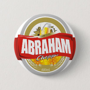 Abraham.png 6 Cm Round Badge