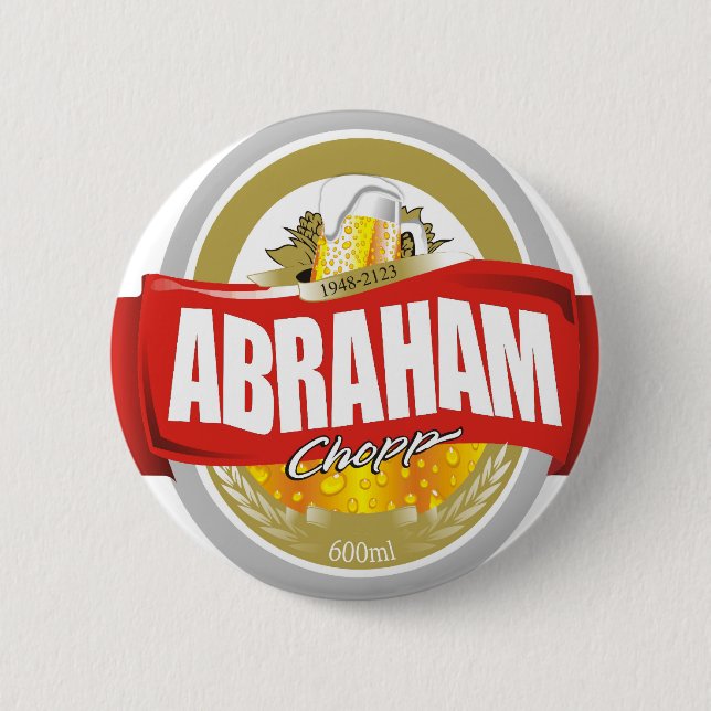 Abraham.png 6 Cm Round Badge (Front)