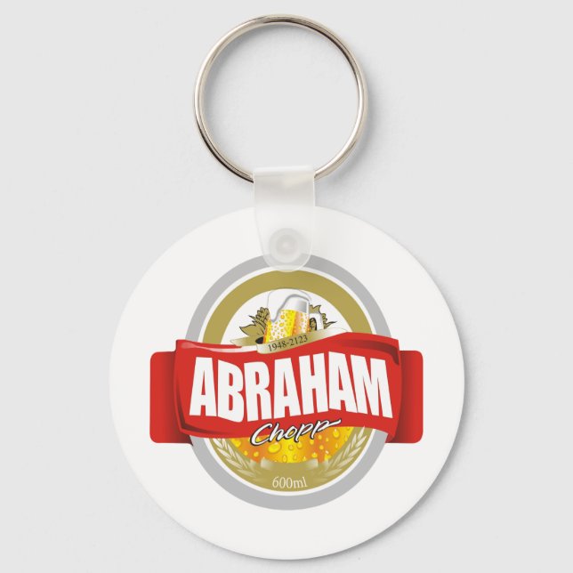 Abraham.png Key Ring (Front)
