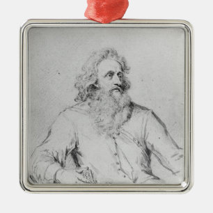Abraham Symonds, after a portrait Metal Tree Decoration