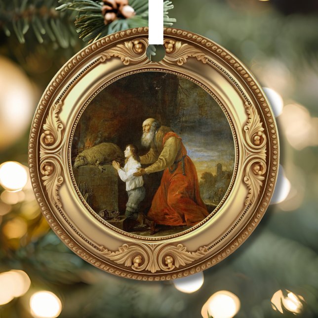 Abraham's Sacrifice Advent Jesse Tree Metal Tree Decoration (Creator Uploaded)