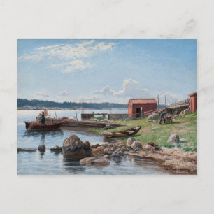 Abrahamsson’s ”Motif from Jutholmen” postcard