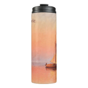 Abrahamsson’s Sailboats art tumbler