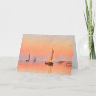 Abrahamsson’s Sailboats greeting card