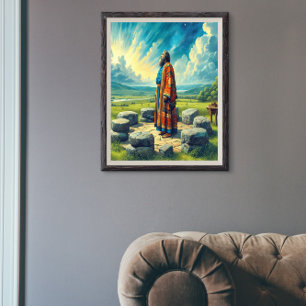 Abram’s Faithful Covenant: Genesis 15 Poster