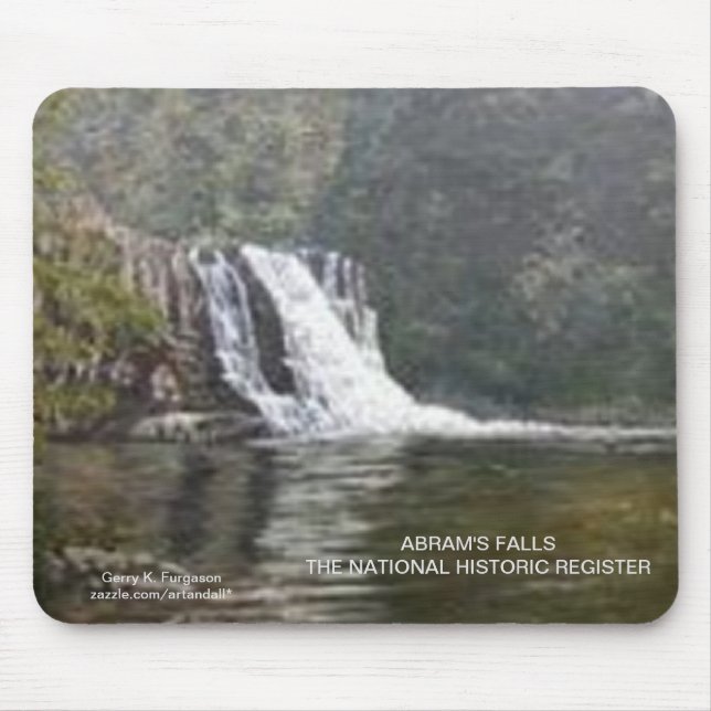 "ABRAM'S FALLS" MOUSE PAD (Front)