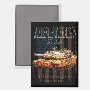 Abrams M1A2 MBT United States Main Battle Tank Magnet