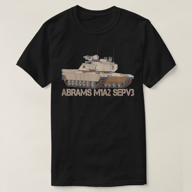 Abrams M1A2 SEPV3 Main Battle Tank Zip  (Design Front)