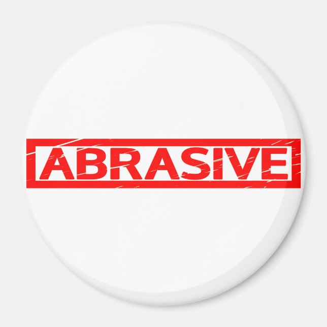 Abrasive Stamp Magnet (Front)
